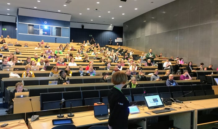 Yleisöä CMADFI 2018 Lappeenrannan teknillinen yliopisto Kuva TW